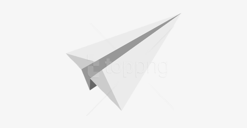 Download White Paper Plane Clipart Png Photo - จรวด พับ Png, transparent png #9672664