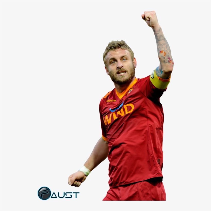 Tattoo Football De Rossi Player A - De Rossi Png, transparent png #9672788