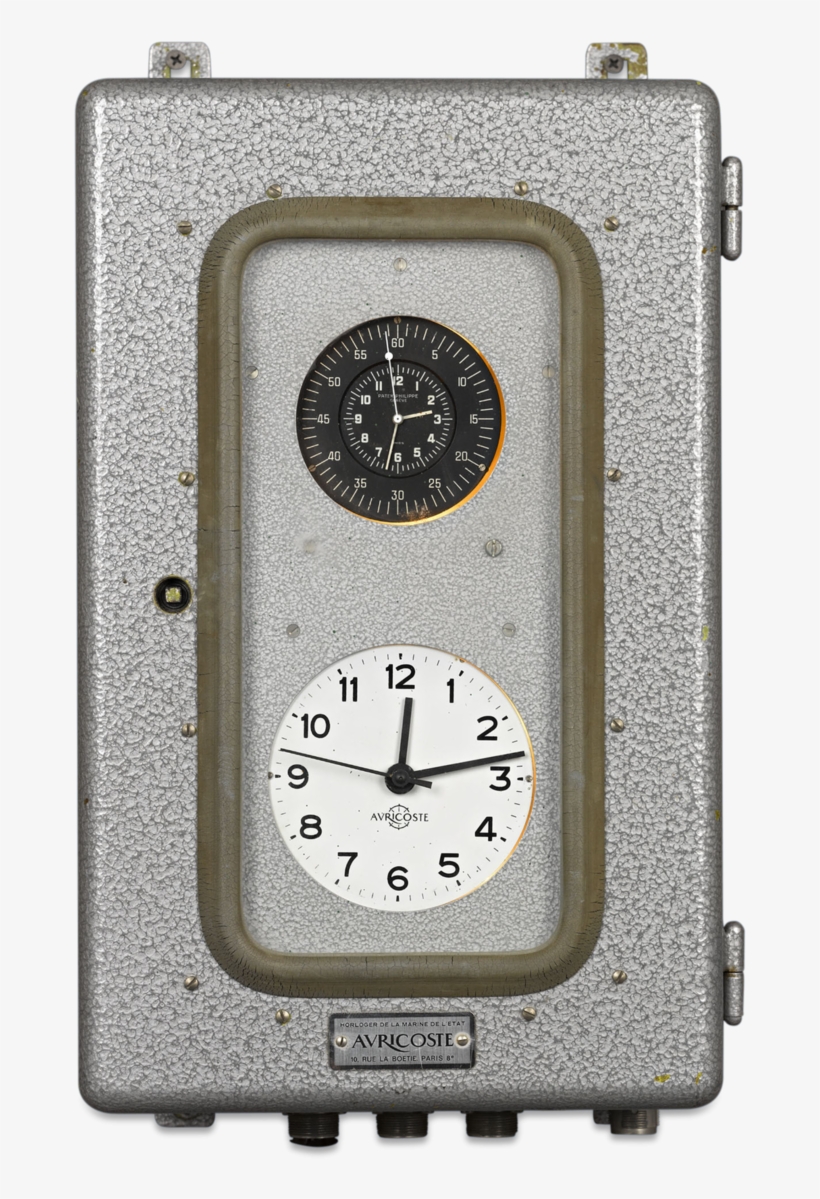 Patek Philippe French Naval Chronometer Wall Clock, transparent png #9672816