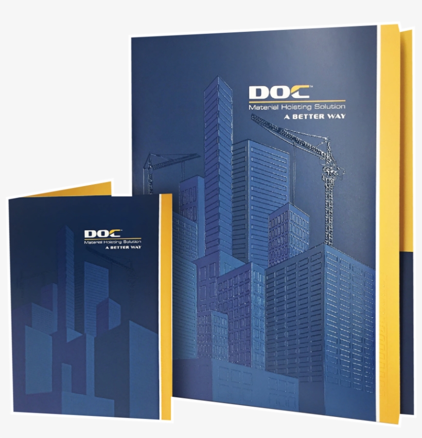 Presentation Folder Printing - Book Cover, transparent png #9673973