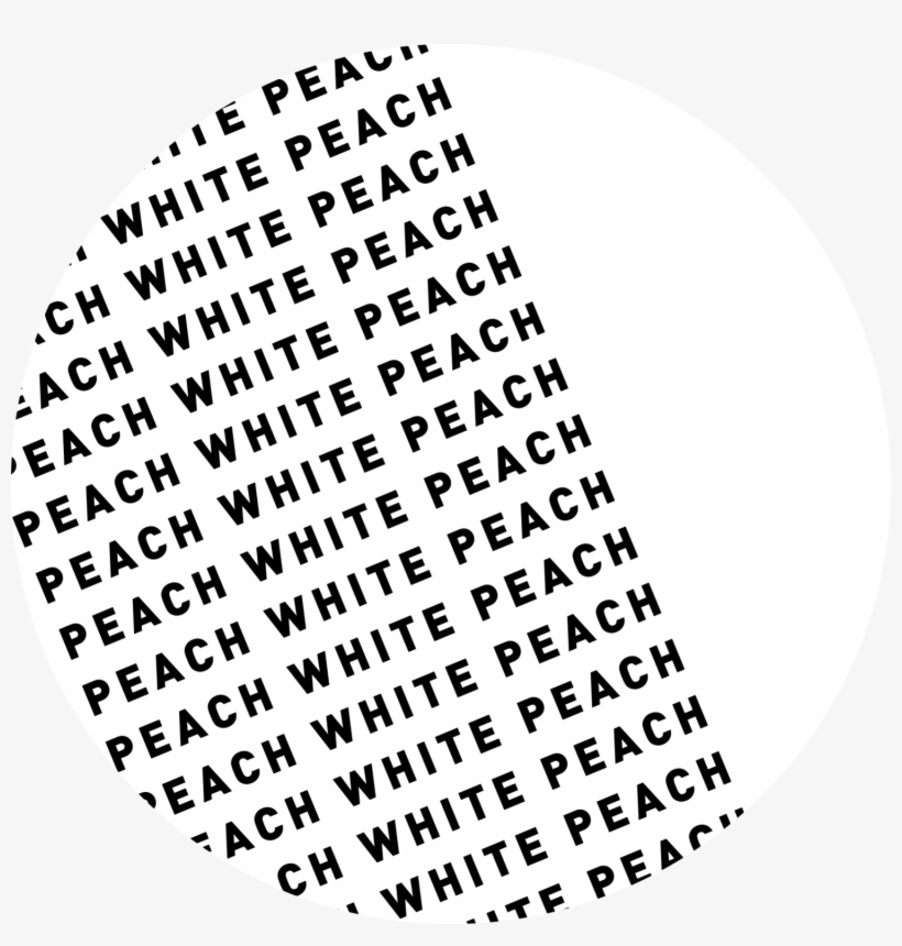 White Peach - Circle, transparent png #9674708