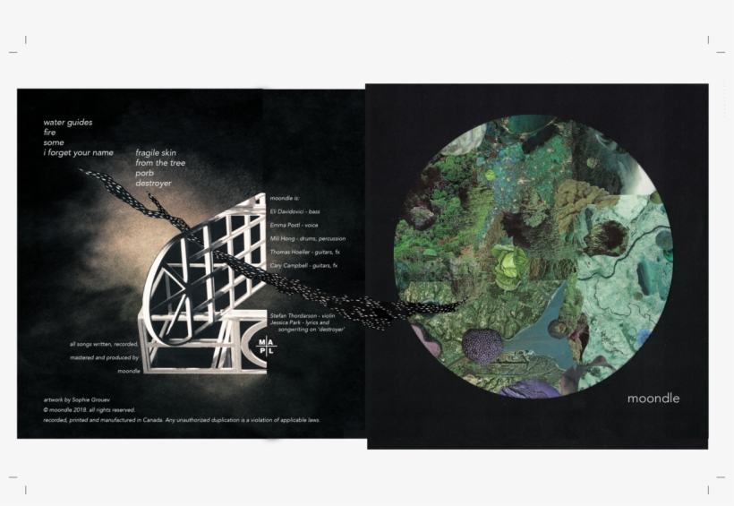 Album Artwork For Vancouver Band Moondle 2018 Http - Flyer, transparent png #9674896