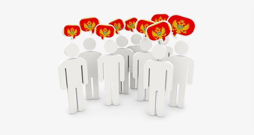 Montenegro Flag Clipart Png - Hong Kong People Icon, transparent png #9674999