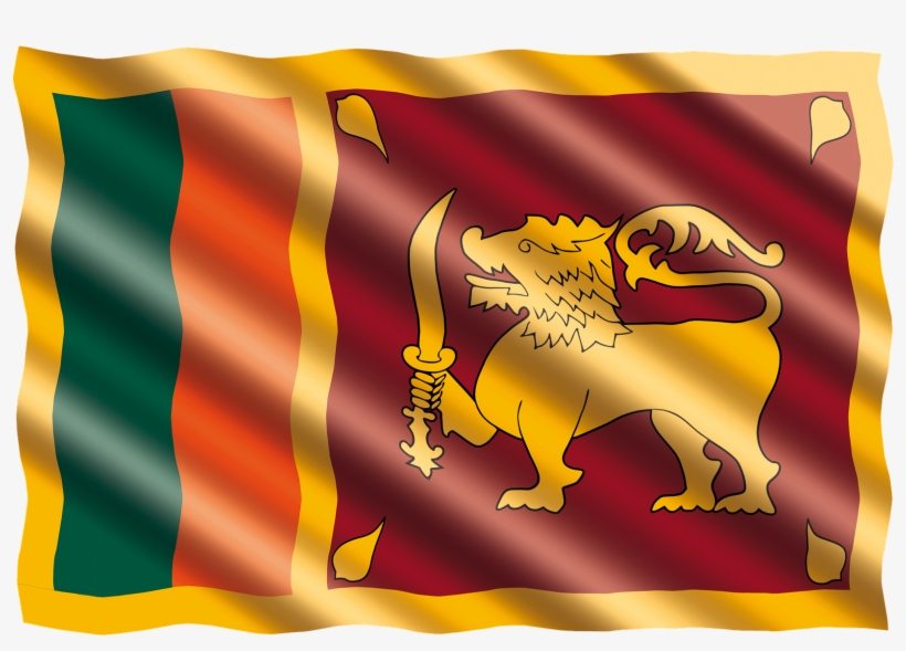 17 Pray For South Asia - Sri Lanka Flag, transparent png #9675100