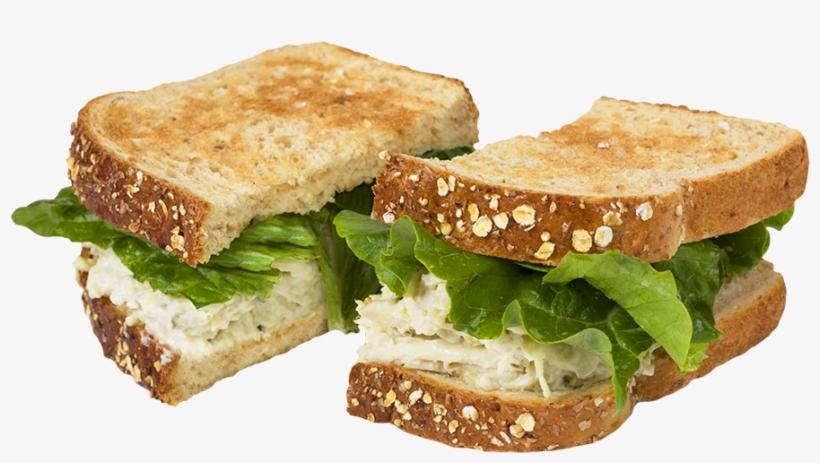 #9 Chickn Salad Sandwich - Fast Food, transparent png #9675418