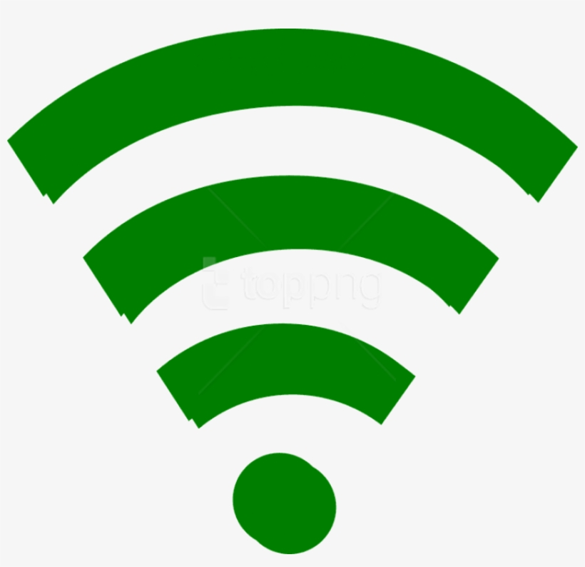 Free Png Wifi Icon Green Png Images Transparent - Wifi Green, transparent png #9675976