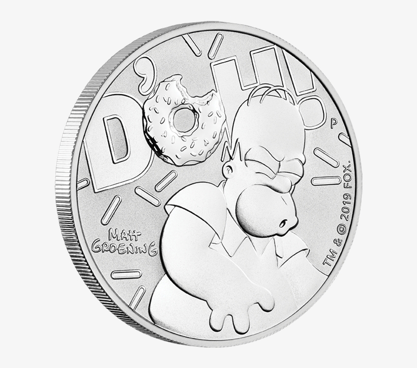2019 Silver 1oz Coin, transparent png #9676033