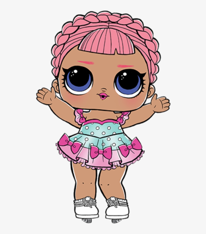 Clique E Salve - Lol Surprise Ice Sk8er, transparent png #9676256