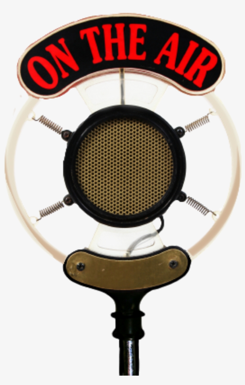 #microphone #mic #music #retro #vintage #freetoedit - Vintage Microphone On Air, transparent png #9677397