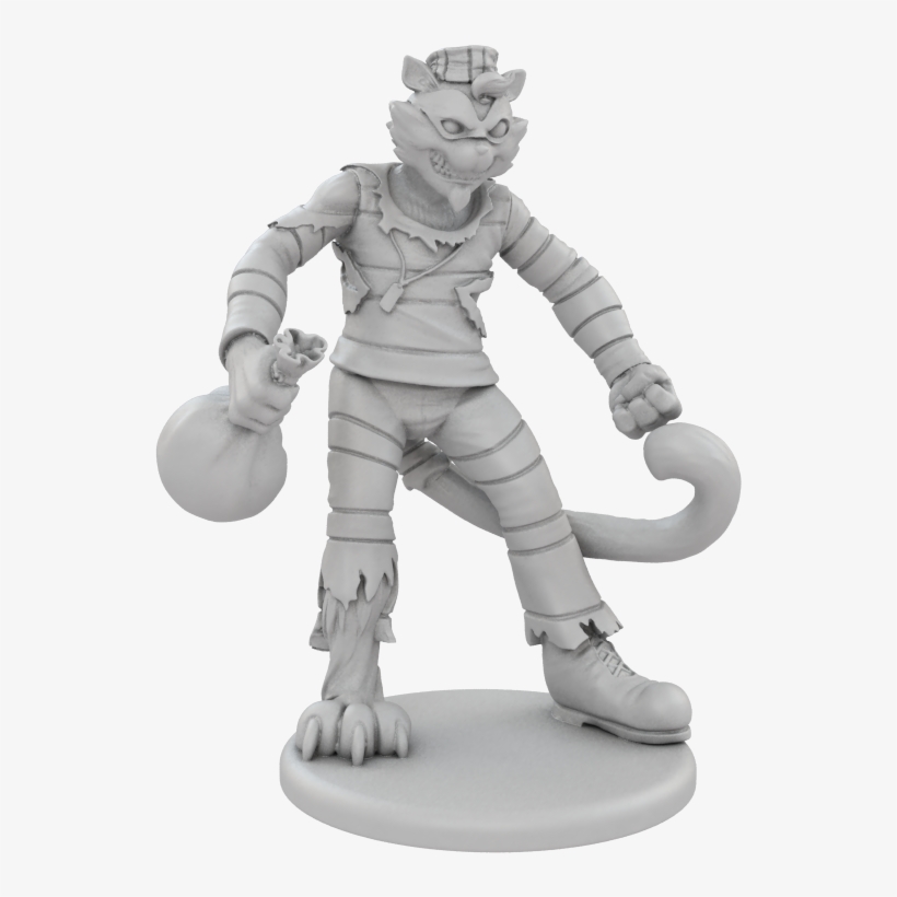 Kickstarter Exclusive Scratch A - Figurine, transparent png #9677482
