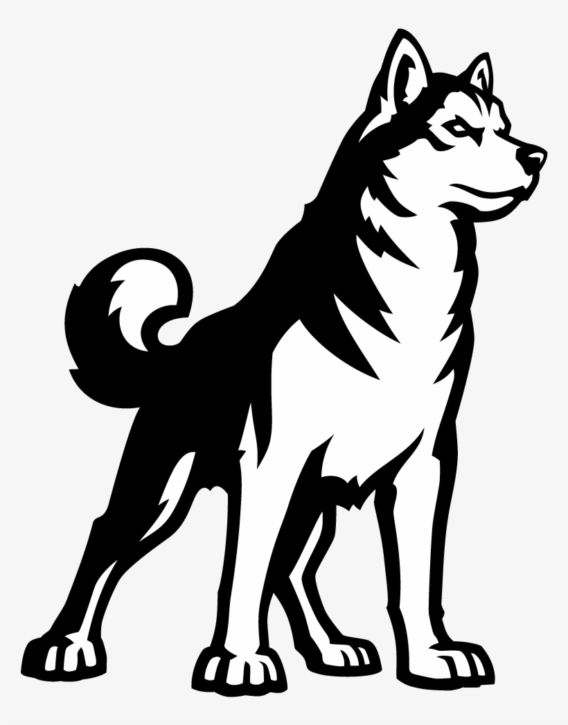 Uconn Game Report - Northeastern Huskies Logo Png, transparent png #9677483