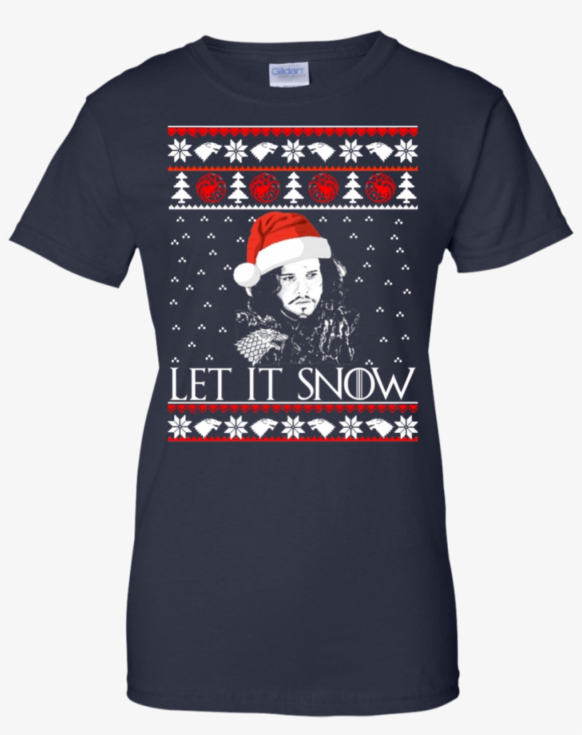 Let It Snow Christmas Sweater, Hoodie - Dexter T Shirt, transparent png #9677528