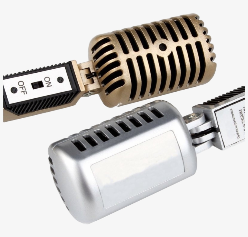 Nmc01 Vintage Style Desktop Microphone - Electronics, transparent png #9677651