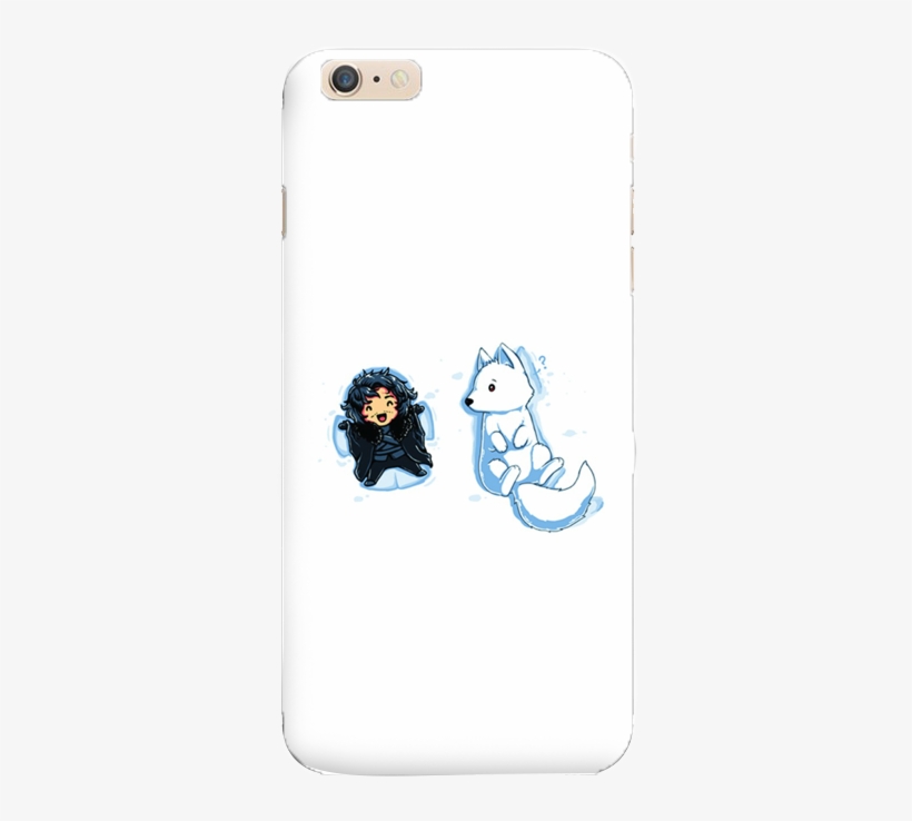 Jon Snow & Ghost Game Of Thrones Phone Cover - Game Of Thrones Phone Case, transparent png #9678080