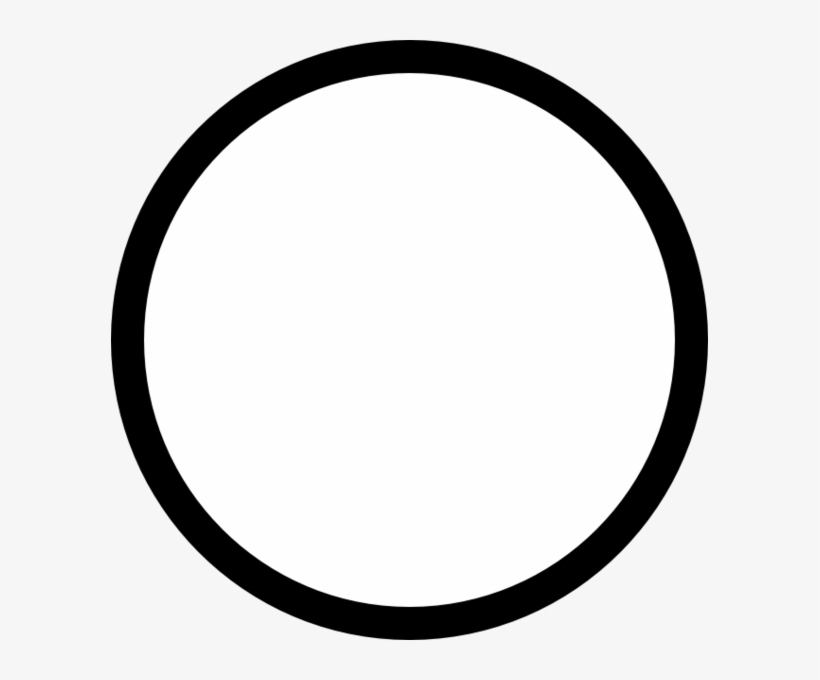 Blank Subnational Shield - Un Cercle Noir, transparent png #9678528