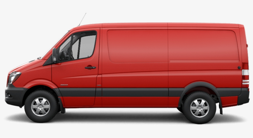 Flame Red - 2018 Mercedes Benz Sprinter 2500, transparent png #9678754