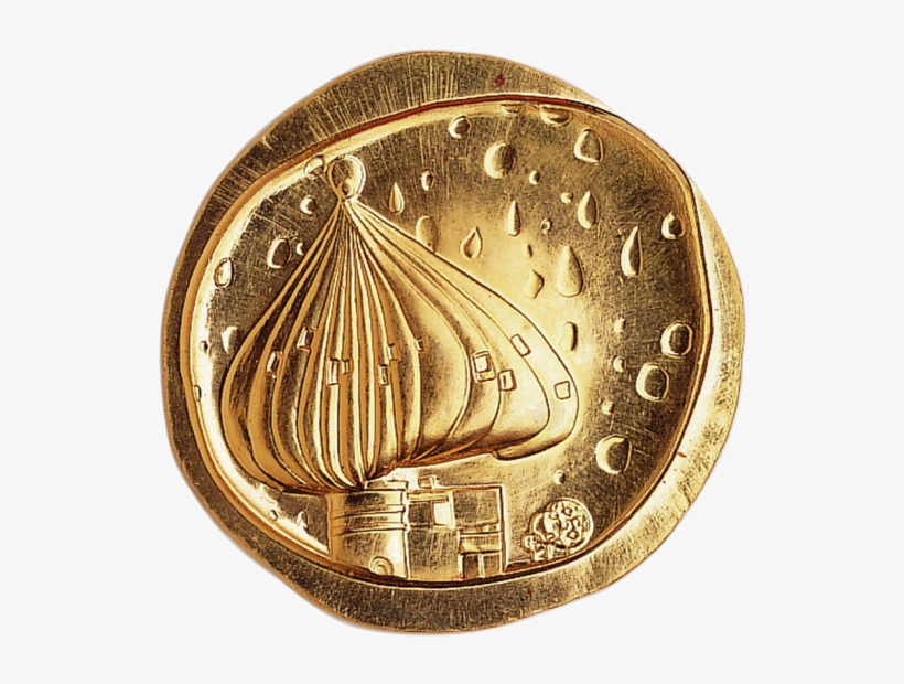 One Of Five Coin Sculptures From The Series Like Entrance - Coin, transparent png #9679171