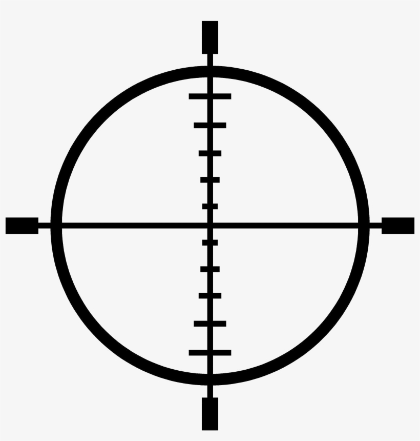 Scope Png Background Image - Crosshairs On A Scope - Free Transparent PNG  Download - PNGkey