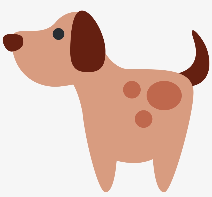 Dog Clipart Chinese New Year - ايموجي كلب, transparent png #9679728