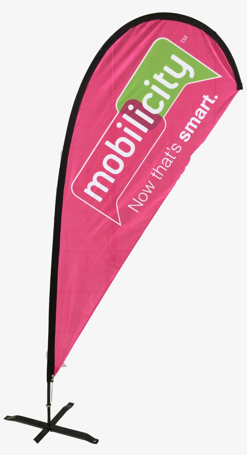 Teardrop Flag Banner - Tear Flag, transparent png #9680730