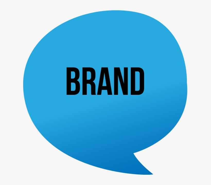 The Digital Seen Agency Talking Bubble Blue Brand 640w - Circle, transparent png #9681627