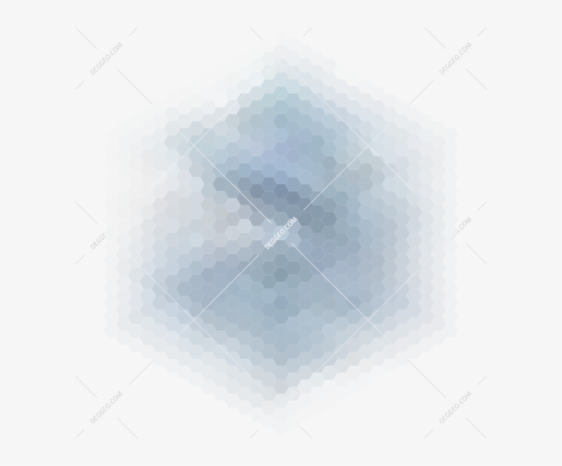 Pattern Degrade Gradient Hexa Hexagon Mosaic - Ceiling, transparent png #9681672