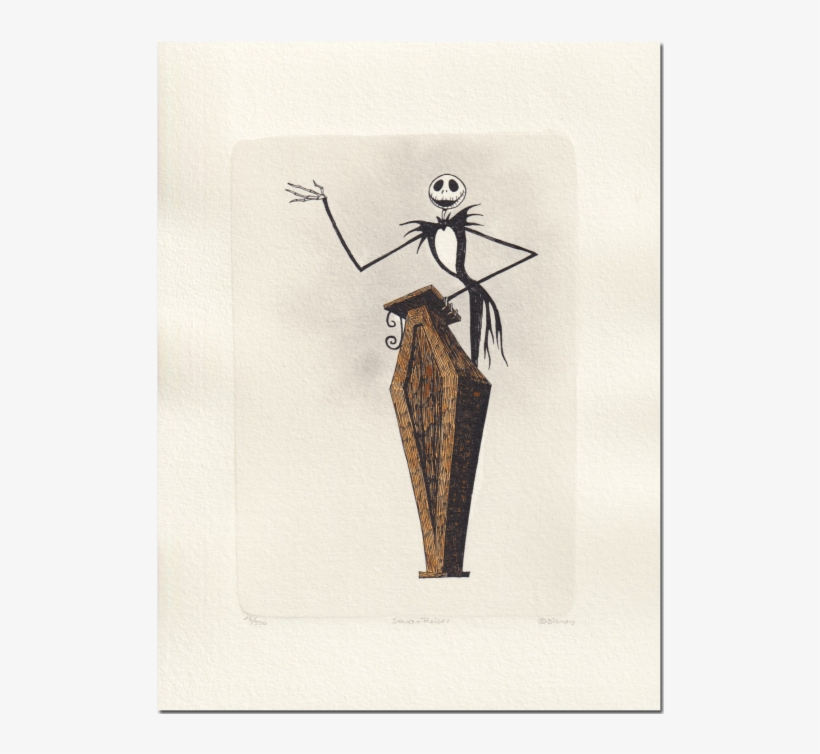 The Nightmare Before Christmas, Jack Skellington, Limited - Sketch, transparent png #9682330