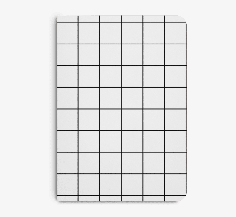 Dailyobjects Grid White A5 Notebook Plain Buy Online - Einstein 24 Saatte Çözdüğü Soru, transparent png #9682513