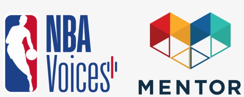 Since 2014, Mentor Has Partnered With The Nba Family - Nba, transparent png #9682657