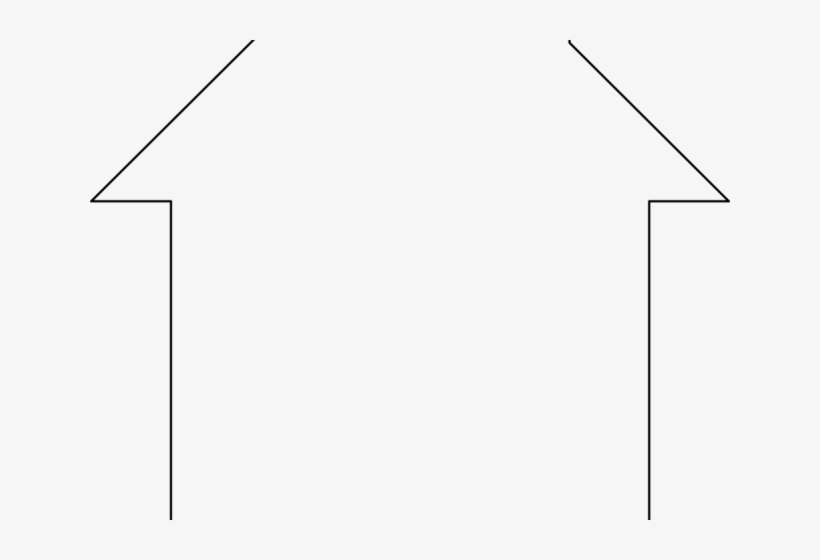 Outline Of House - Line Art, transparent png #9682959