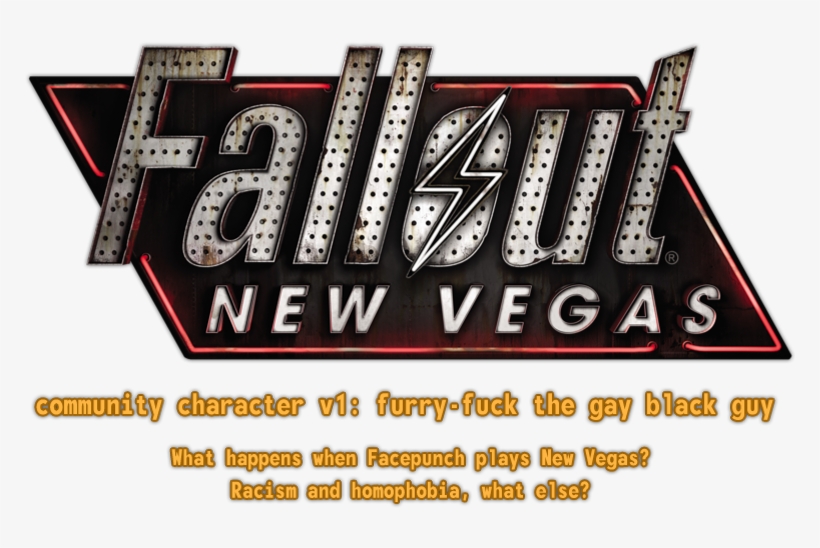 Among The Frustration Of Losing My Other Characters - Fallout New Vegas, transparent png #9683127