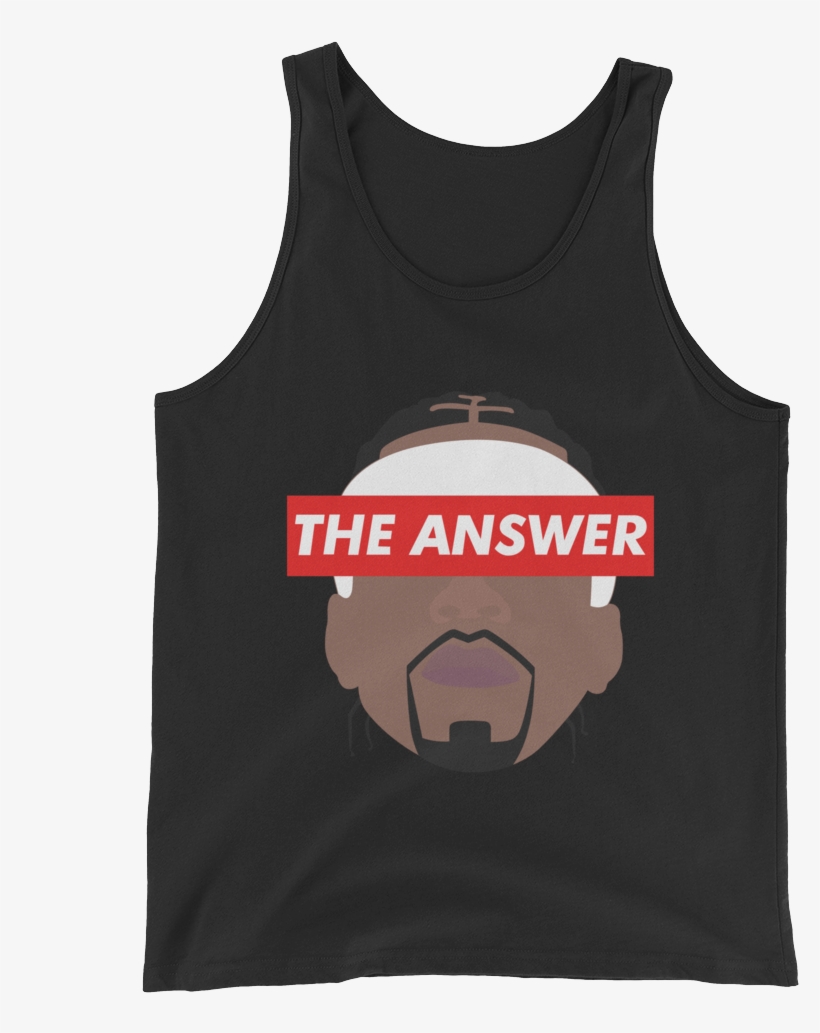 Allen Iverson Tank Top - Top, transparent png #9683513