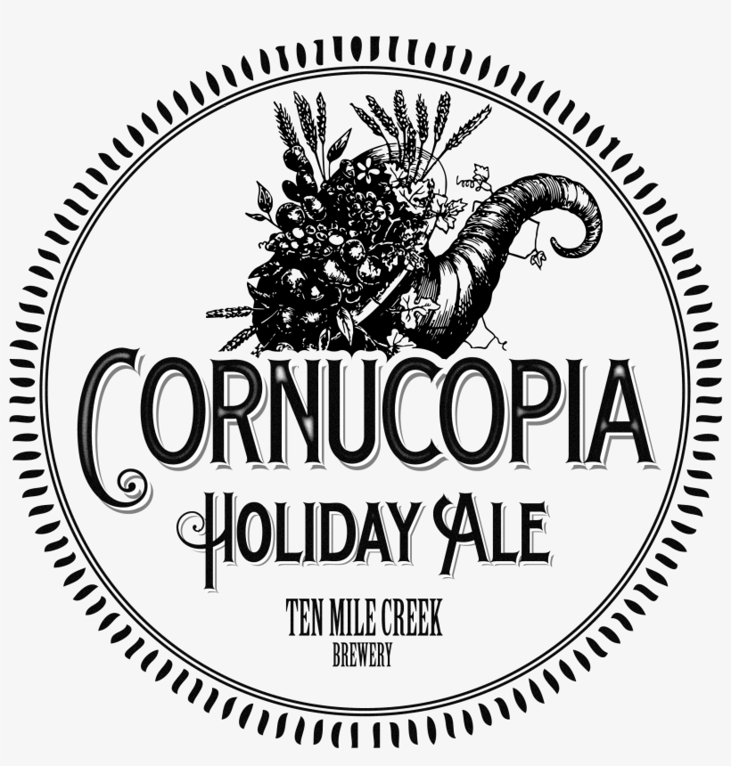 Cornucopia Holiday Ale - Graphic Design, transparent png #9683770