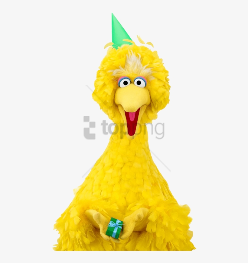 Free Png Big Bird Happy Birthday Png Image With Transparent - Big Bird Sesame Street Birthday, transparent png #9684102