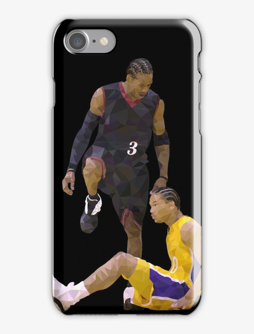Allen Iverson Steps Over Tyronn Lue Low Poly Iphone - Iphone, transparent png #9684143
