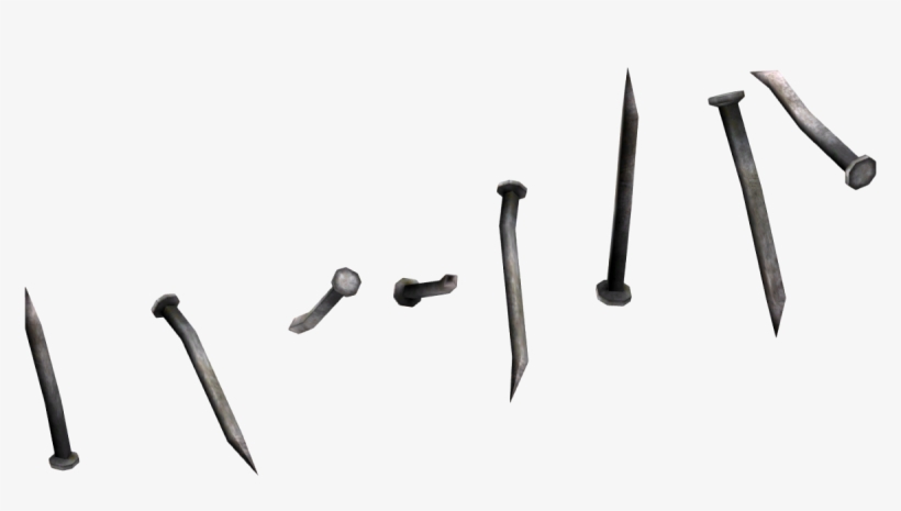 Baseball Bat Nails - Metalworking Hand Tool, transparent png #9684238