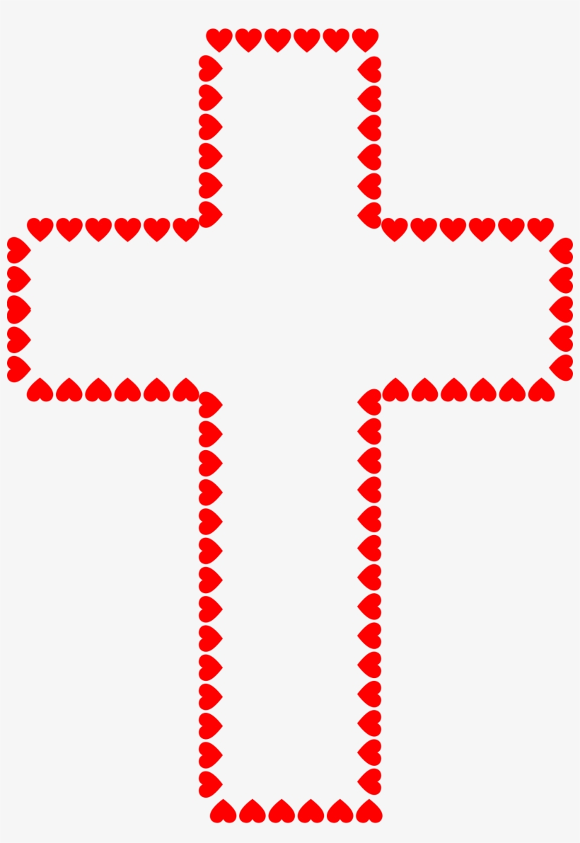 Clip Freeuse Heart And Cross Clipart Hearts And Cross Free Transparent Png Download Pngkey