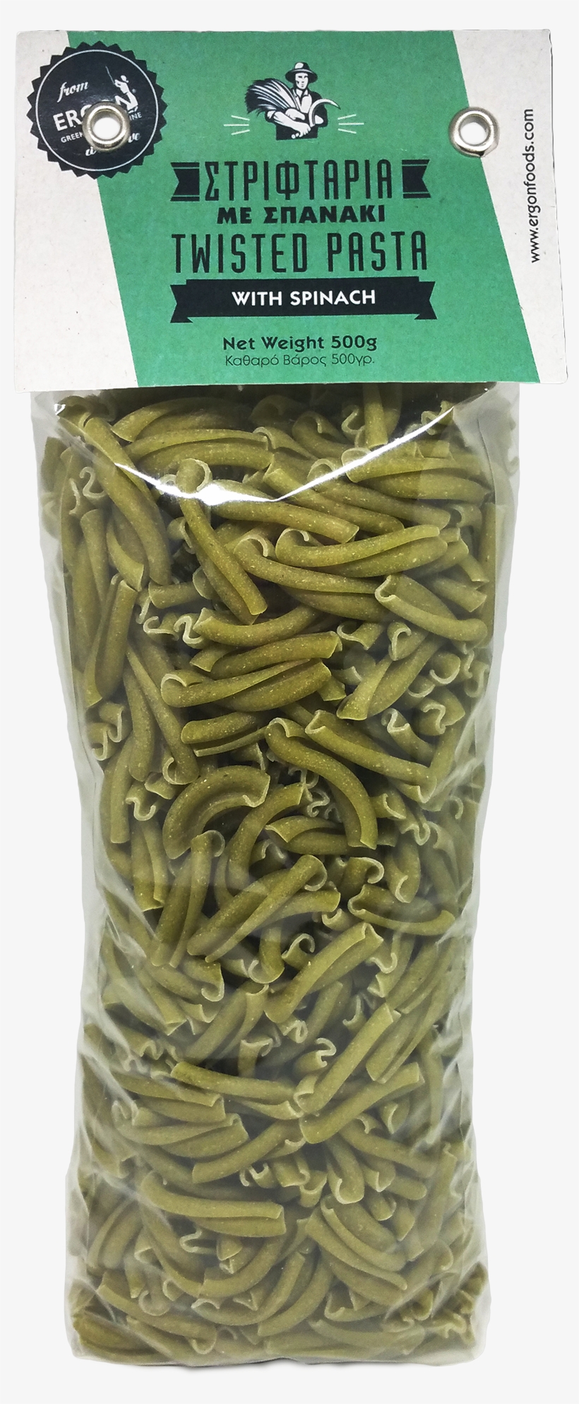 Twisted Pasta Spinach 500gr - Strozzapreti, transparent png #9684788