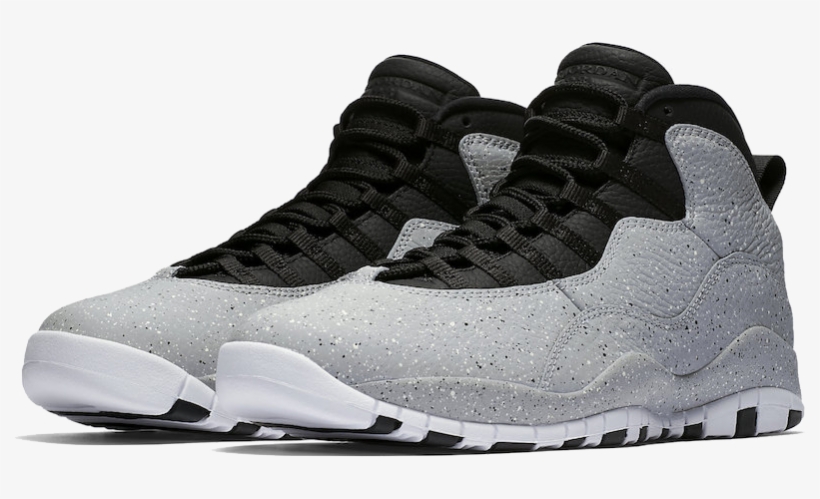 Sports Paradise - Air Jordan 10 Cement, transparent png #9685285