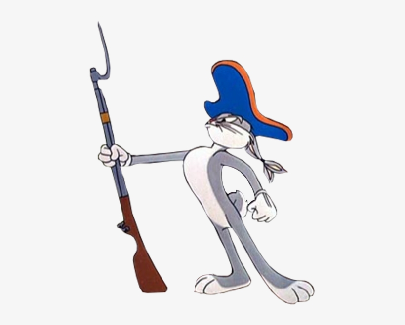 Bugs Bunny - Bugs Bunny Holding Guns, transparent png #9685470