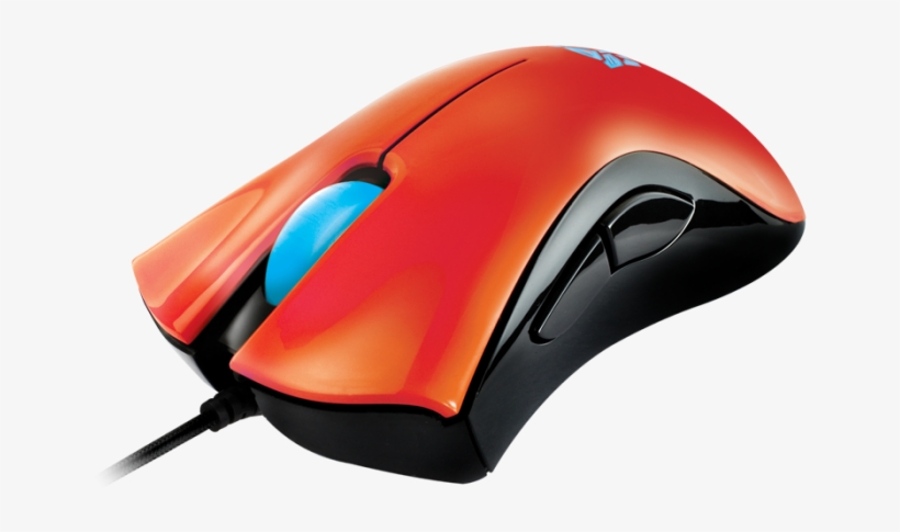 Razer Deathadder Elite Orange, transparent png #9685514