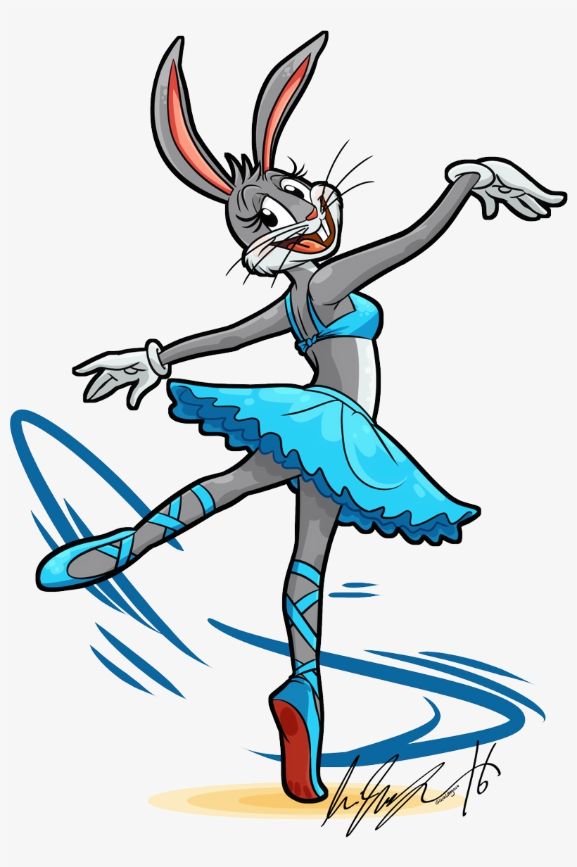 Guia Longasa - Looney Tunes Ballerina Bugs Bunny, transparent png #9685732