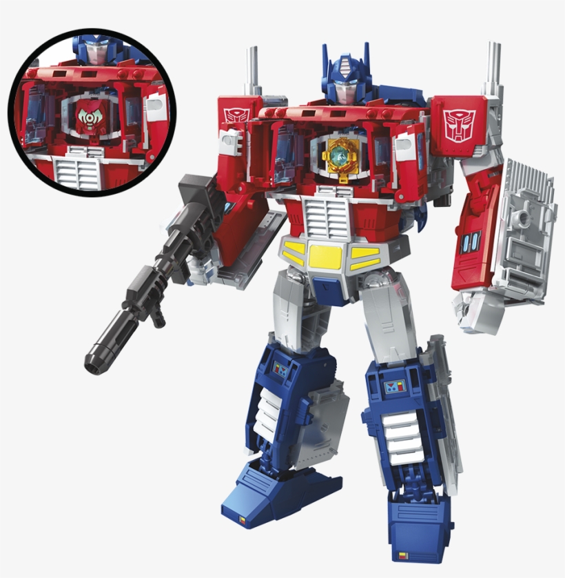 Autobots Unite Around Hasbro's Transformers - Optimus Prime Power Of The Primes Matrix, transparent png #9686050