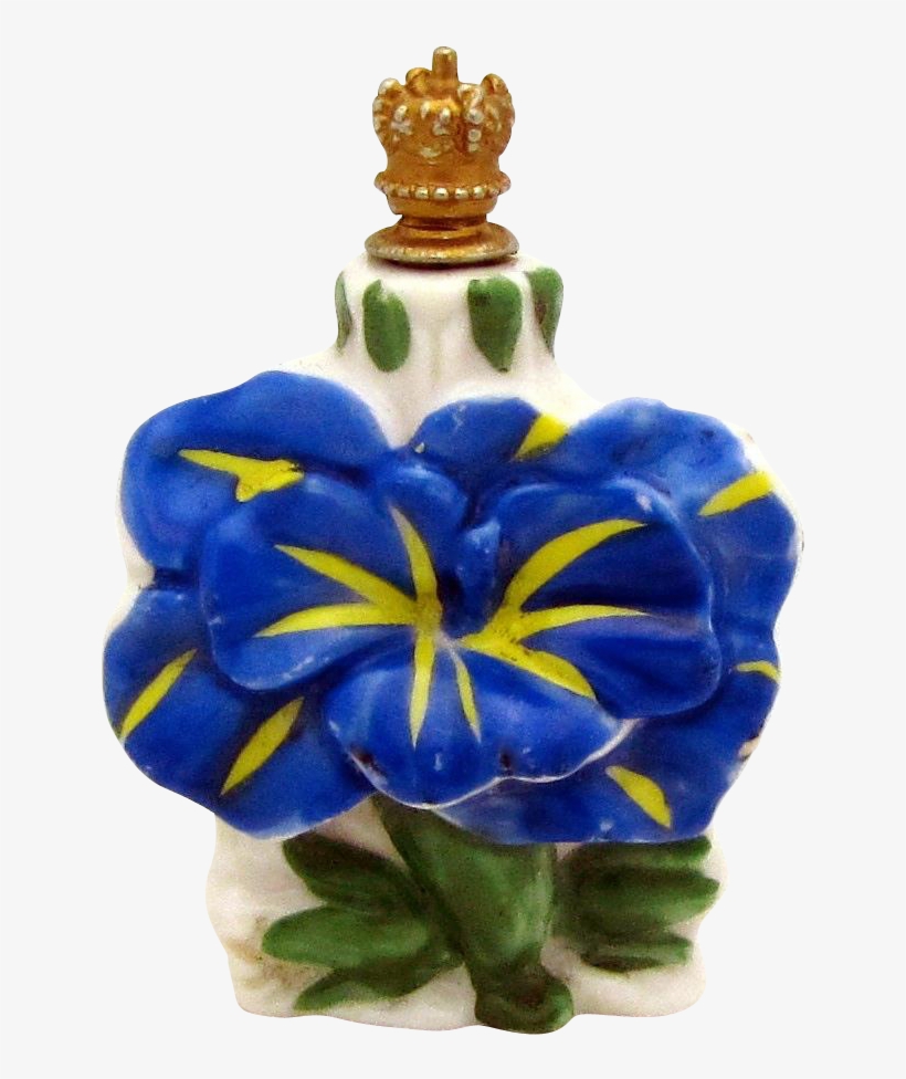 Vintage German Crown Top Morning Glory Perfume - Frangipani, transparent png #9686165