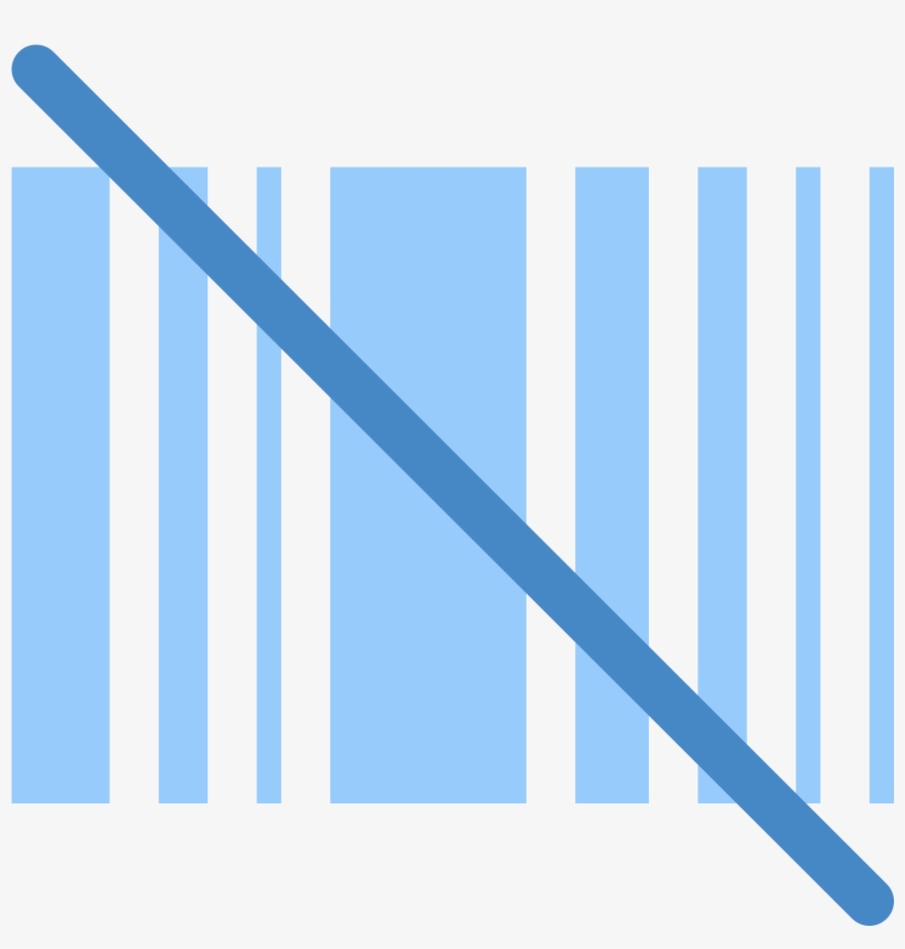 Sem Código De Barras Icon - Majorelle Blue, transparent png #9687095