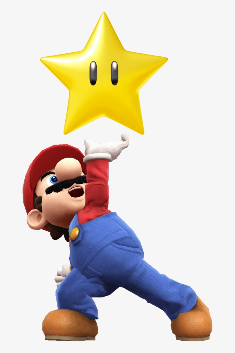 Mario Star Power, transparent png #9687106