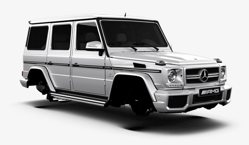 G63 Calcitweiss 64 - Mercedes Benz Classe G Amg, transparent png #9687593