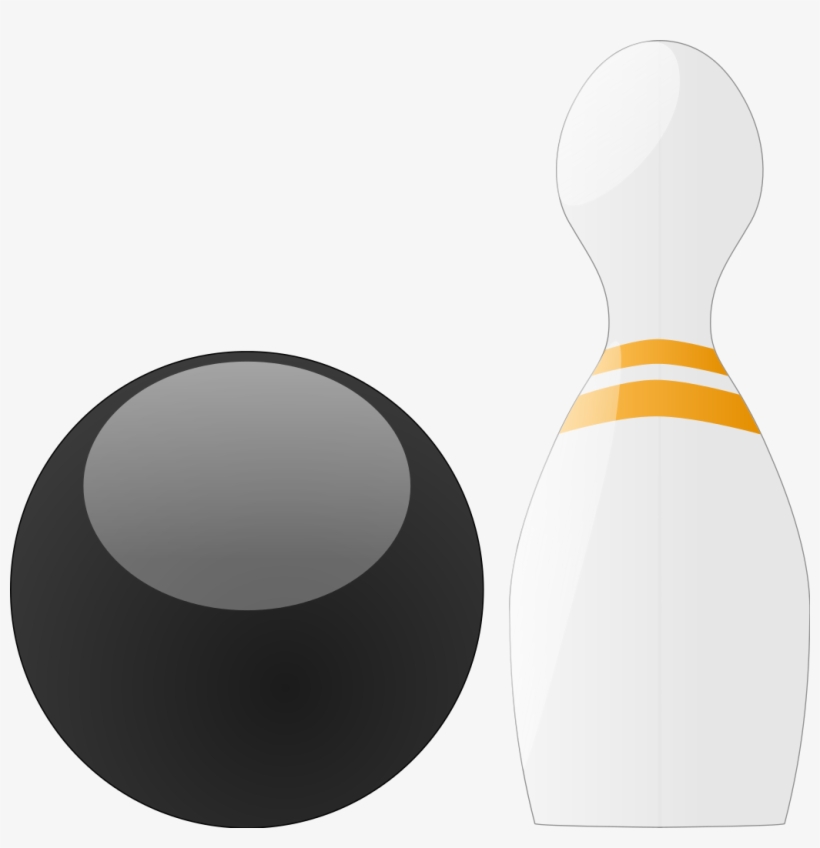 File - Groink-bowling - Svg - Ten-pin Bowling, transparent png #9688692