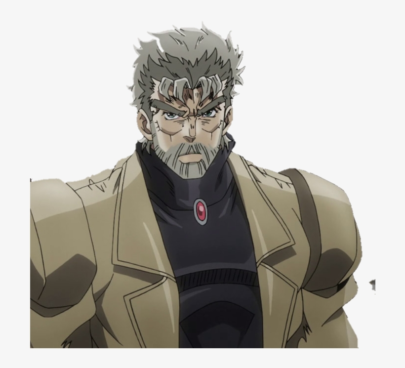 Sticker Kikoojap Jojo Joseph Joestar - Cartoon, transparent png #9688778