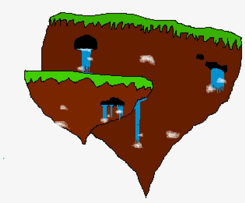 Floating Island - Illustration, transparent png #9689203